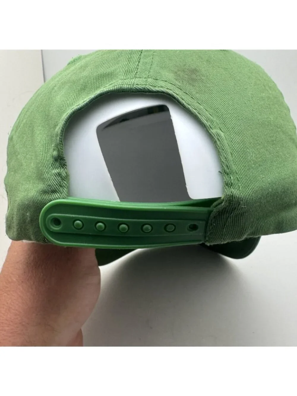 John Deere Green Baseball Cap Hat One Size Fits Most Snapback 100% Cotton